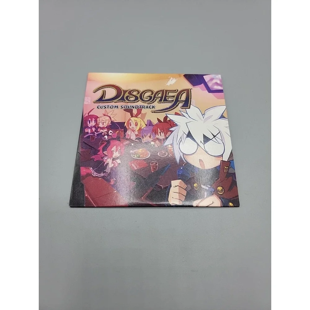 Disgaea Custom Soundtrack CD With‎ Cardboard Sleeve Compact Disc